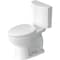 Duravit No.1 PRO Toilet Bowl for Two Piece Toilet, White 2034010000 - alternate 1